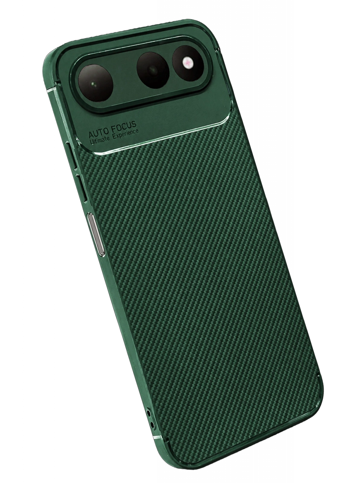 Newface Tecno Spark 50 5G Auto Focus Karbon Kapak - Yeşil