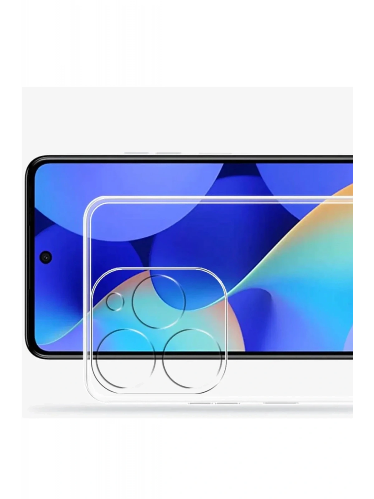 Newface Tecno Spark Go 2024 Kılıf Lüx Şeffaf Silikon