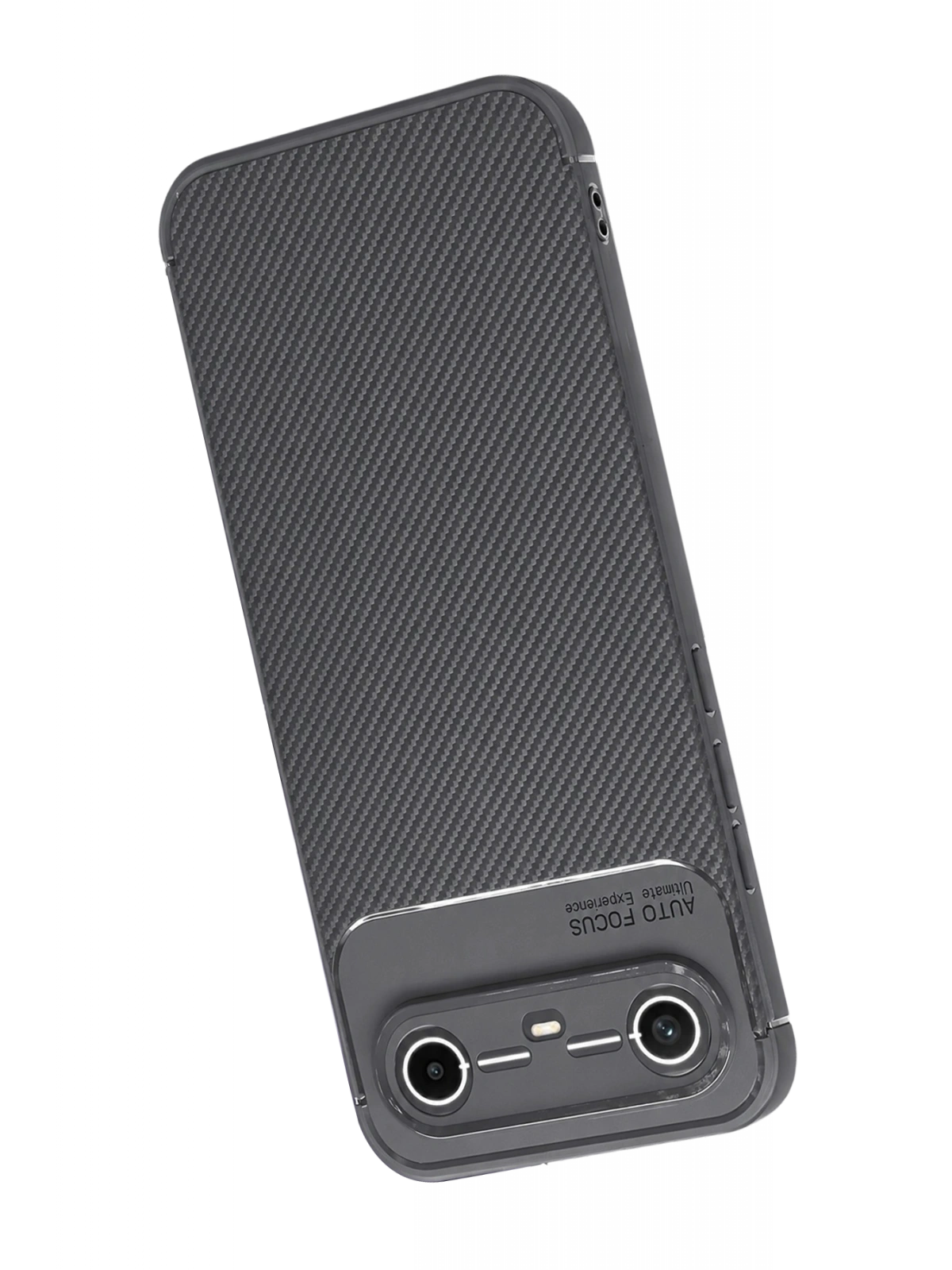 Newface Tecno Spark Slim 5G Auto Focus Karbon Kapak - Gri