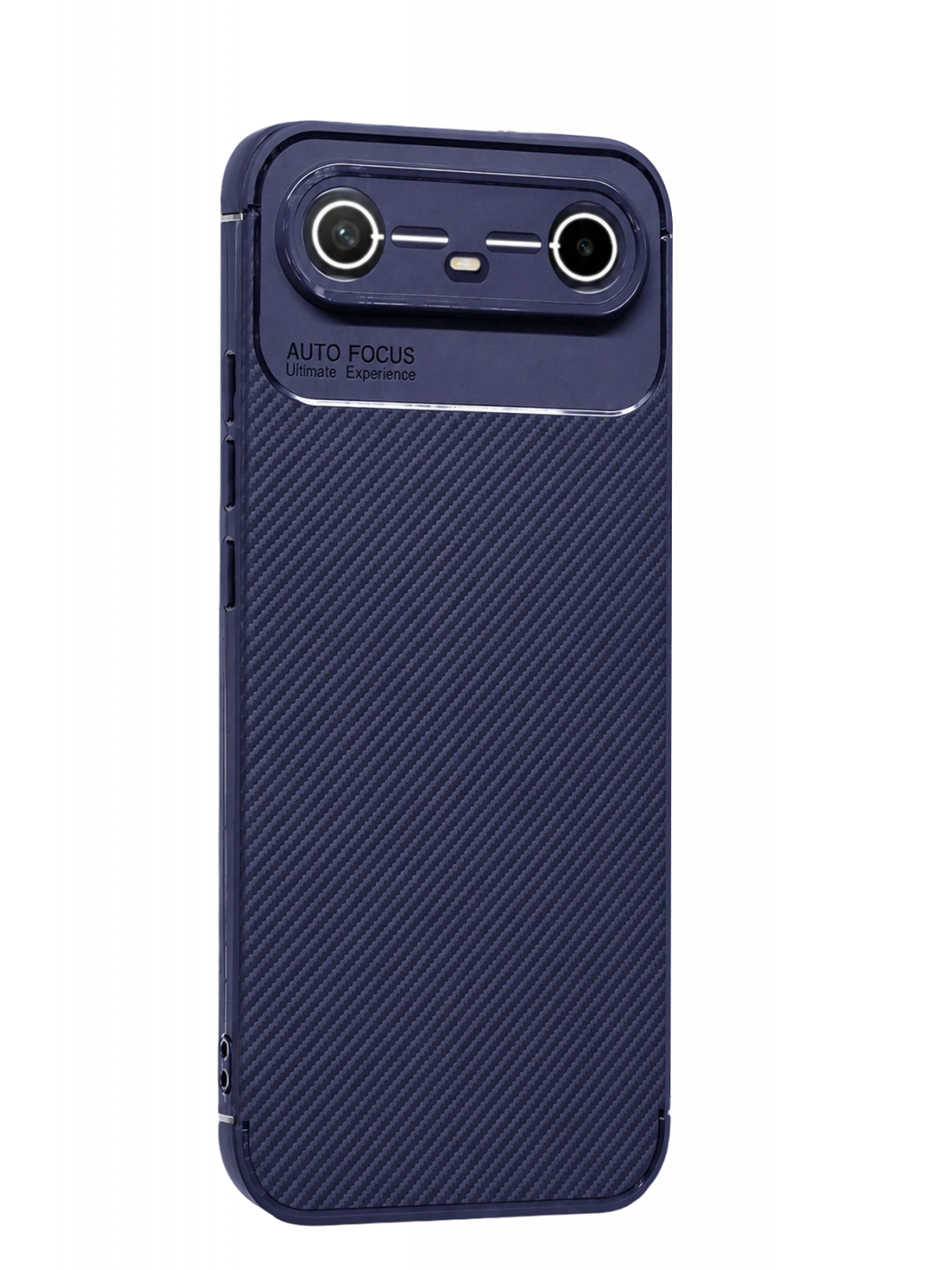 Newface Tecno Spark Slim 5G Auto Focus Karbon Kapak - Lacivert