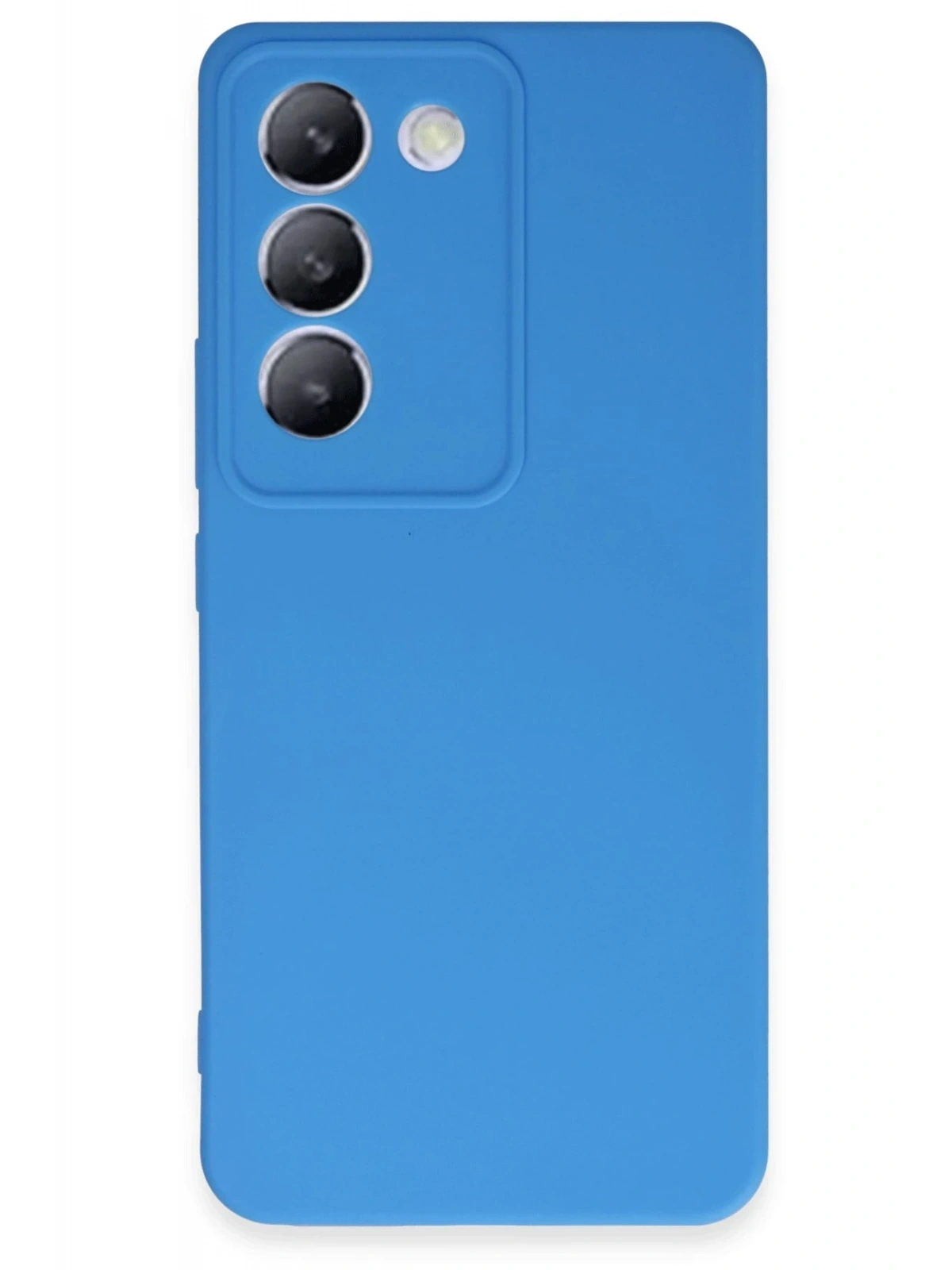 Newface Vivo V30 Lite 4G Kılıf First Silikon - Mavi
