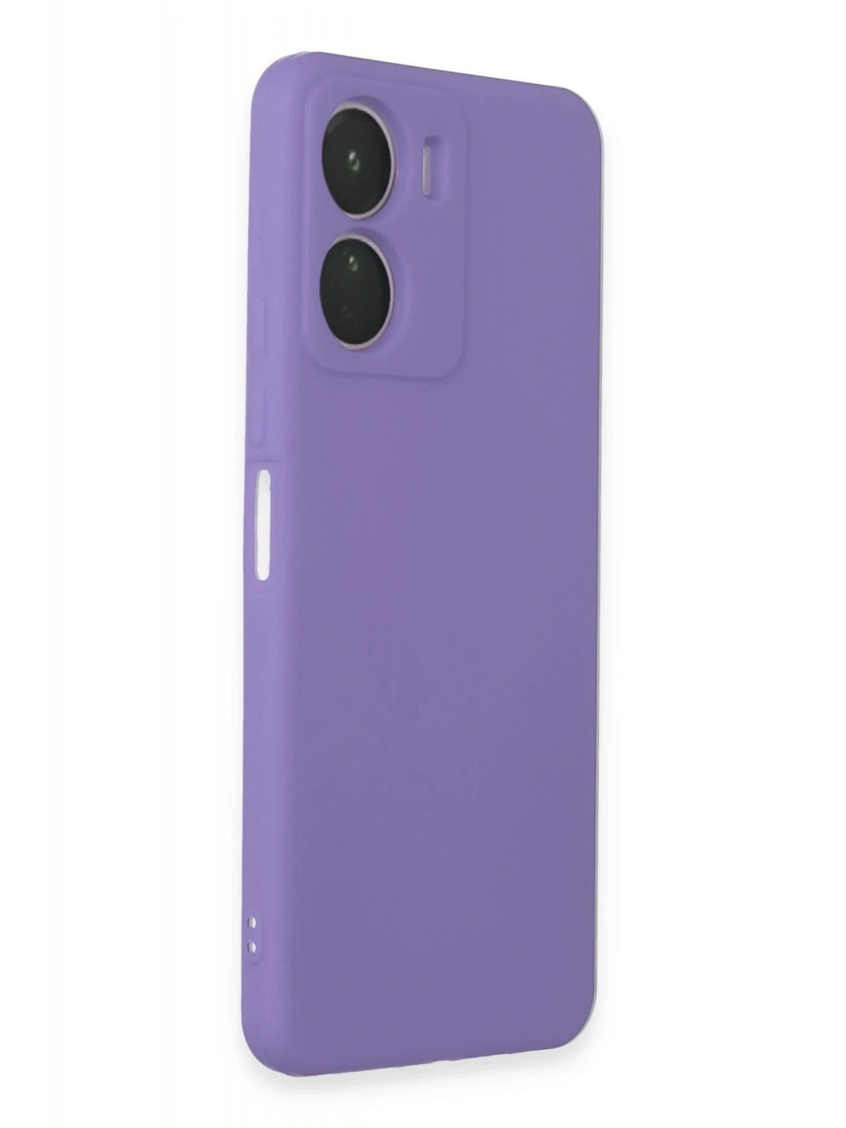 Newface Vivo Y16 Kılıf First Silikon - Lila