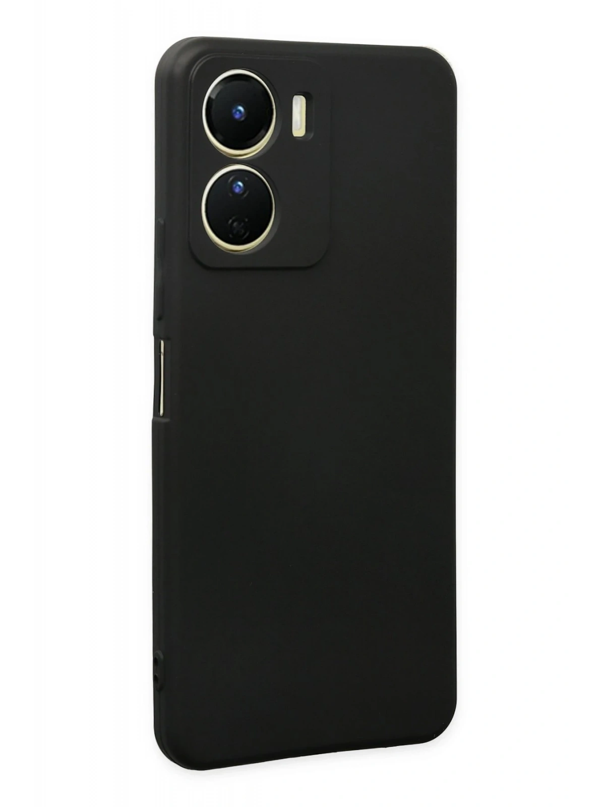 Newface Vivo Y16 Kılıf First Silikon - Siyah