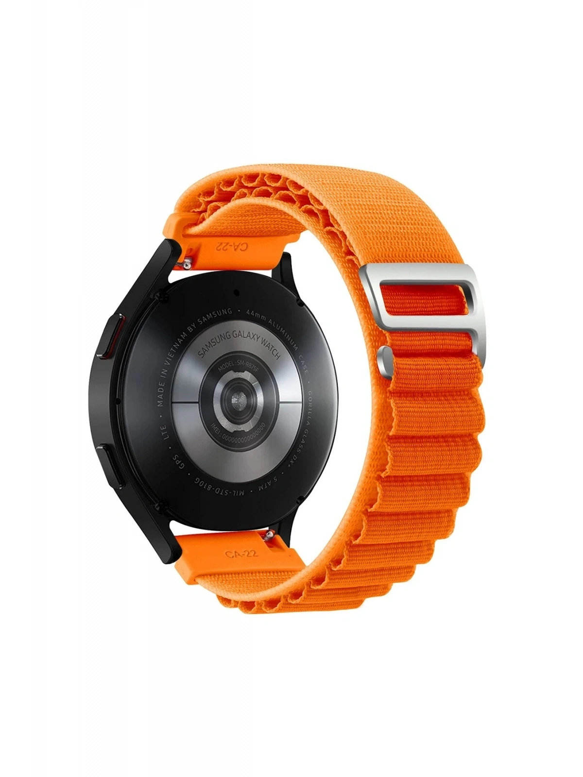 Newface Watch 22mm KR410 Kumaş Kordon - Turuncu