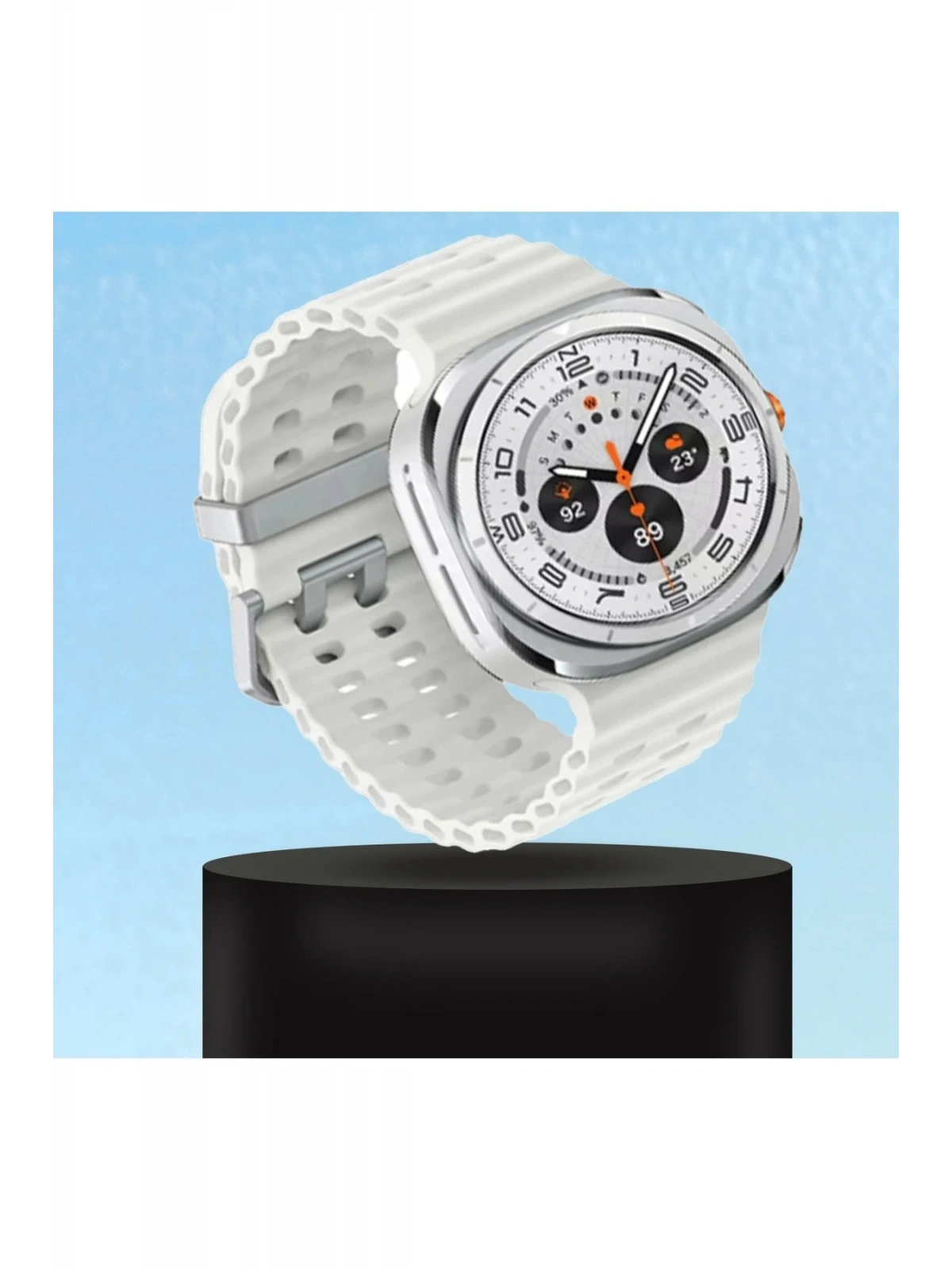 Newface Watch 7 Ultra KR417 Rug Silikon Kordon - Mor