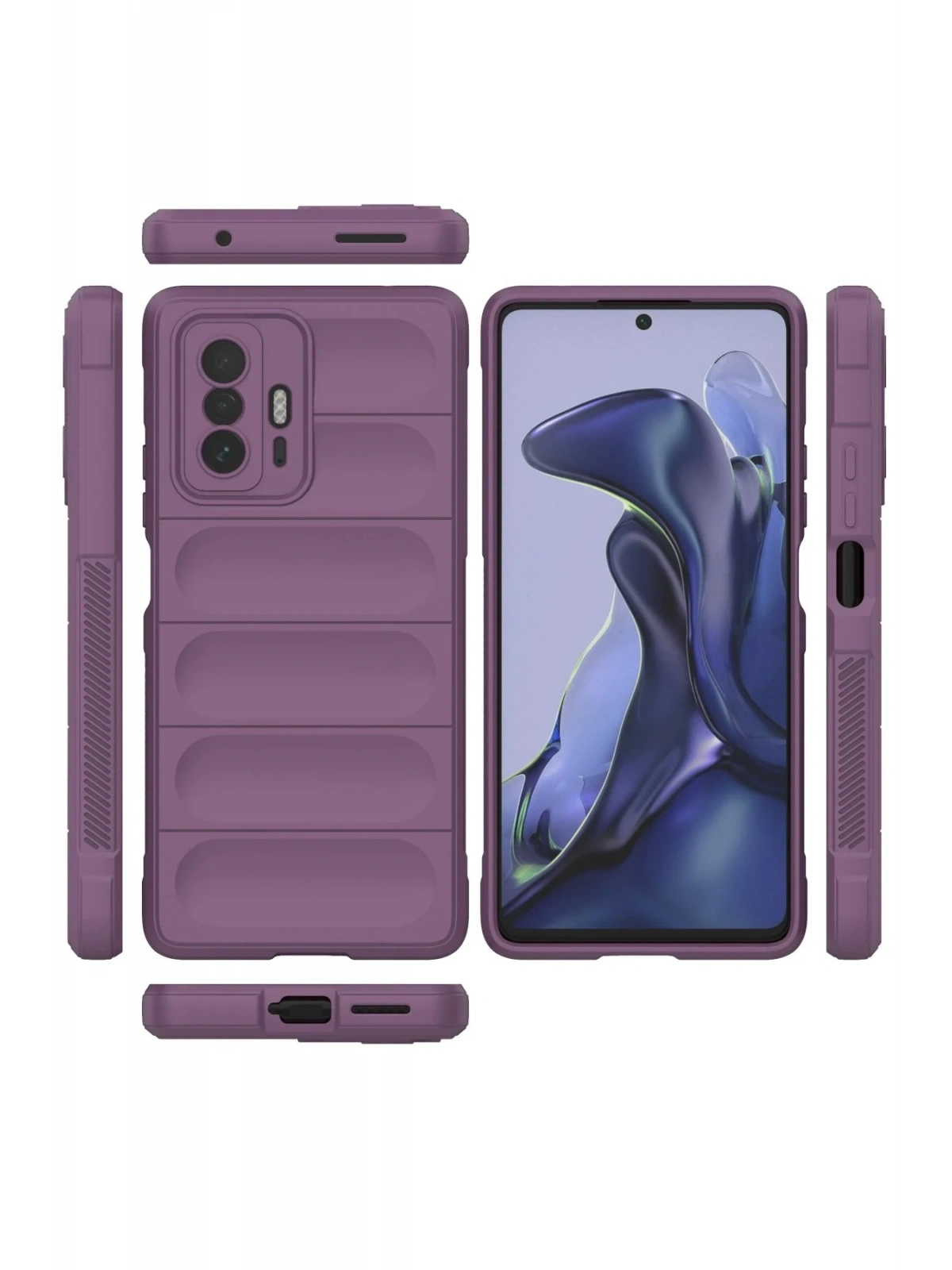 Newface Xiaomi Mi 11T Kılıf Optimum Silikon - Mor