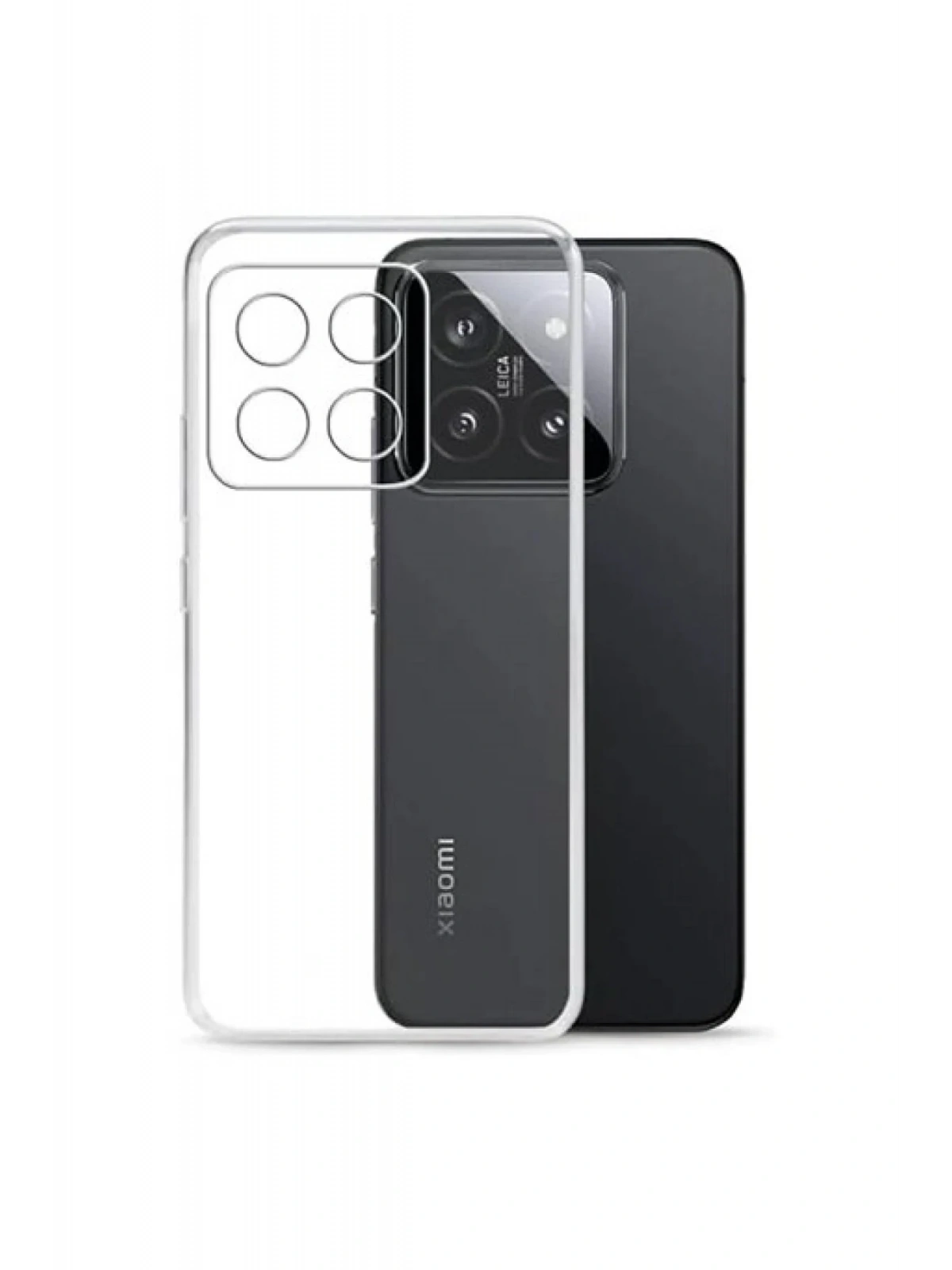Newface Xiaomi Mi 15 Kılıf Lüx Şeffaf Silikon