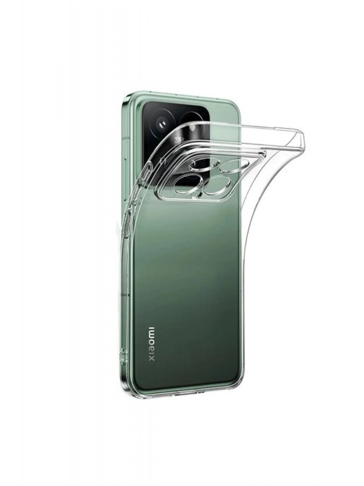 Newface Xiaomi Mi 15 Kılıf Lüx Şeffaf Silikon