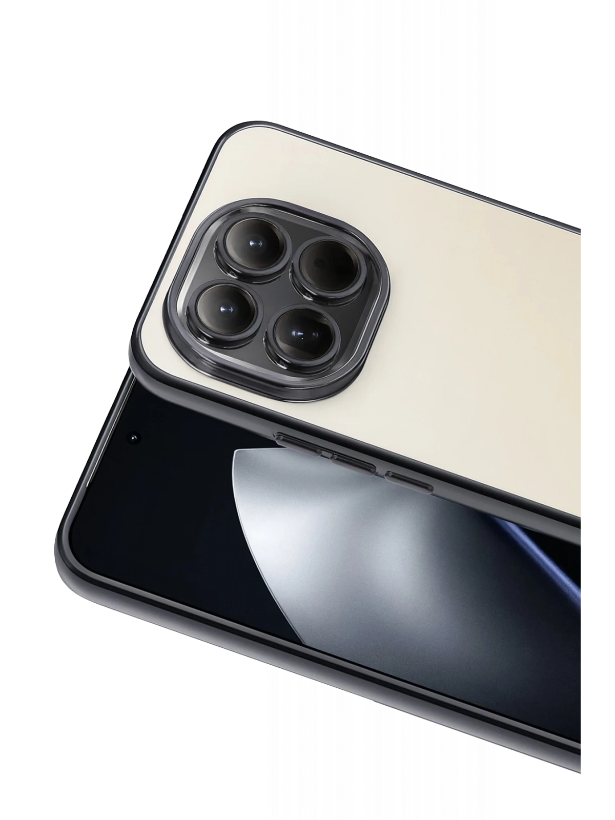 Newface Xiaomi Mi 15 Razer Lensli Silikon - Siyah