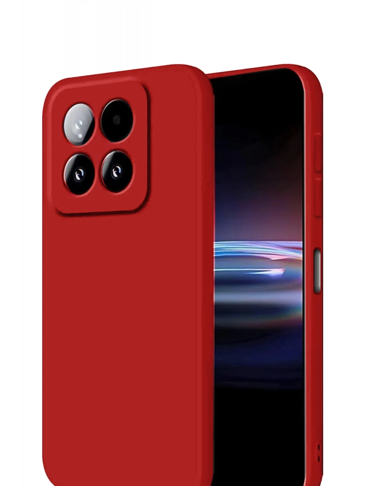 Newface Xiaomi Mi 15T First Silikon - Kırmızı