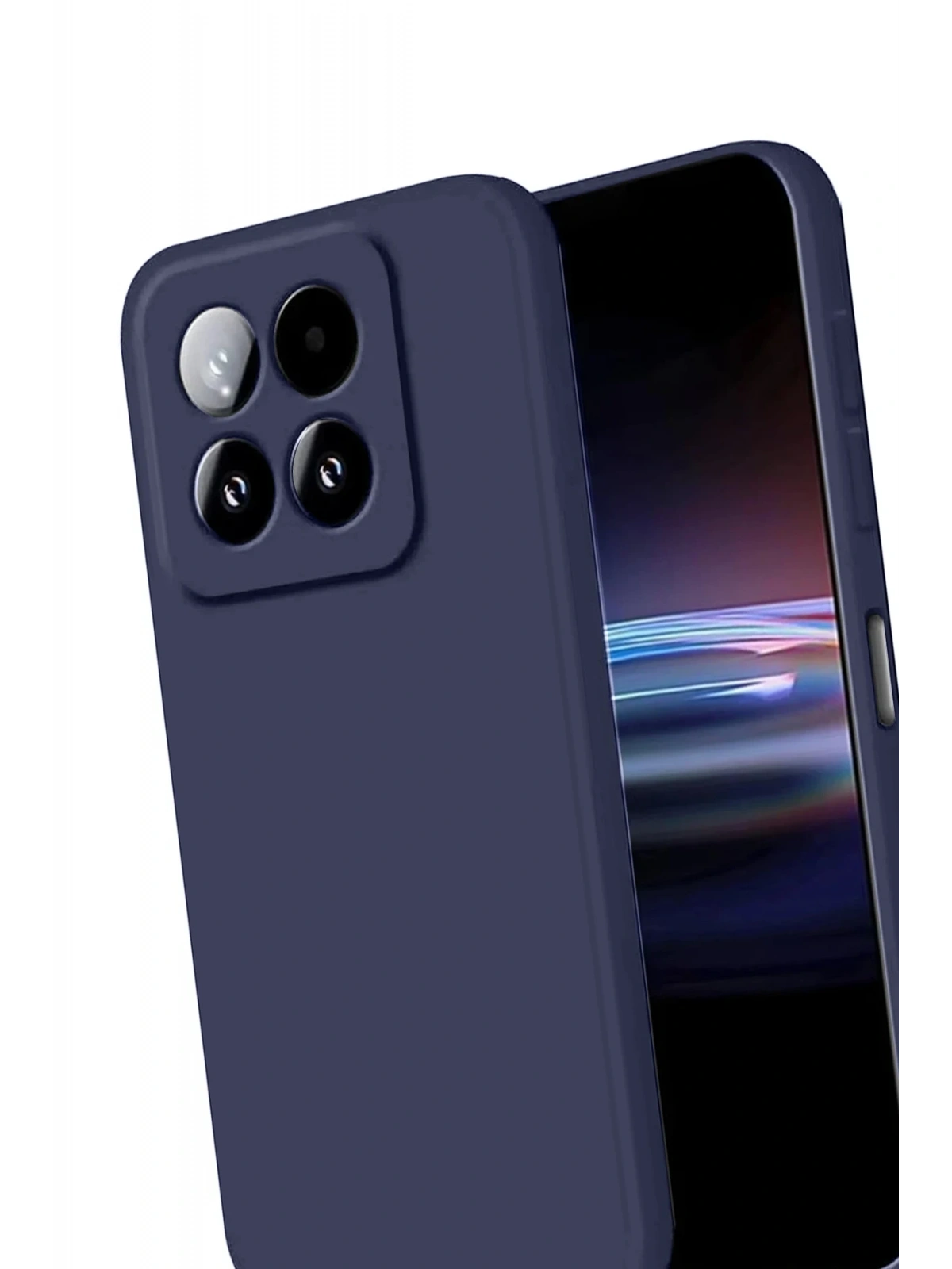 Newface Xiaomi Mi 15T First Silikon - Lacivert