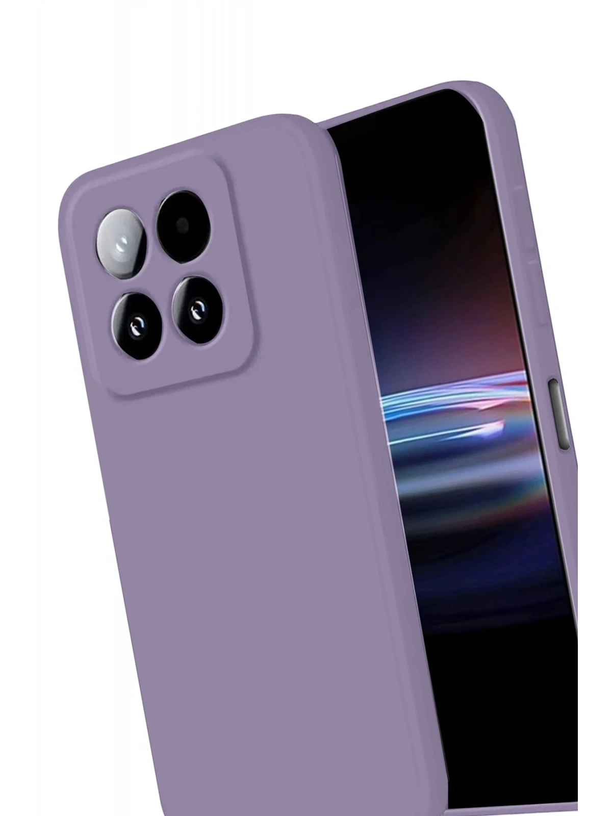 Newface Xiaomi Mi 15T First Silikon - Lila