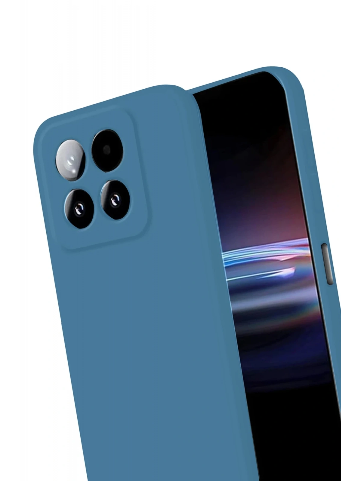 Newface Xiaomi Mi 15T First Silikon - Mavi