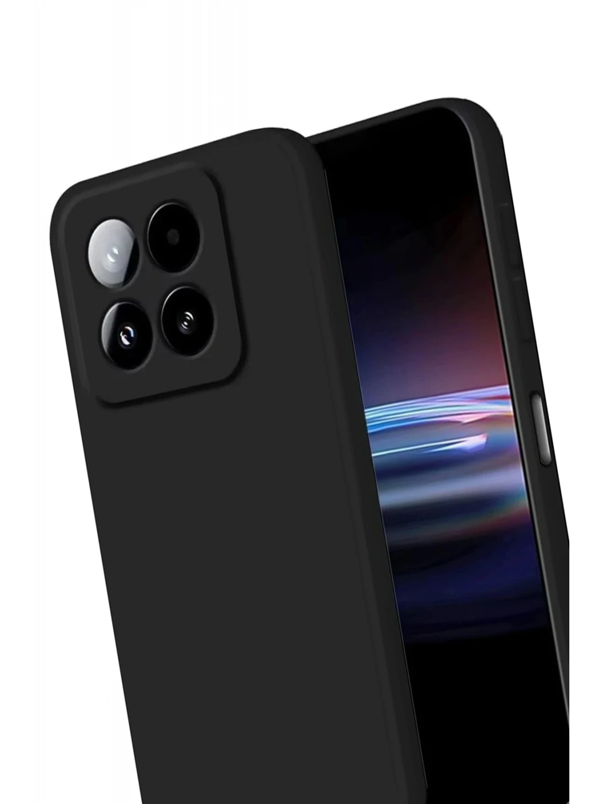 Newface Xiaomi Mi 15T First Silikon - Siyah