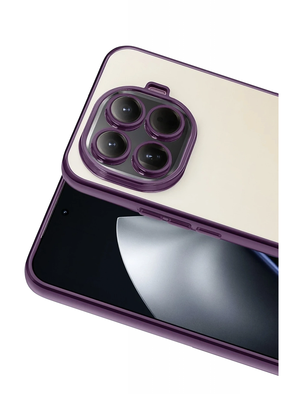 Newface Xiaomi Mi 15T Pro Razer Lensli Silikon - Mor