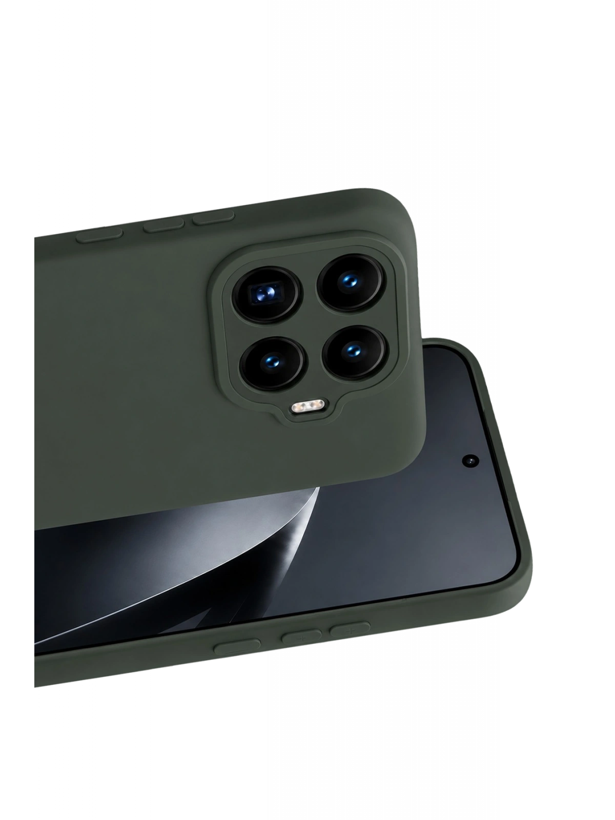 Newface Xiaomi Mi 17T First Silikon - Koyu Yeşil
