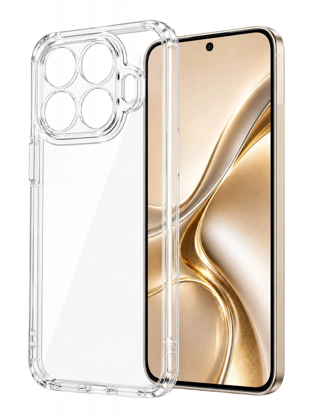 Newface Xiaomi Mi 17T Lüx Şeffaf Silikon - Şeffaf