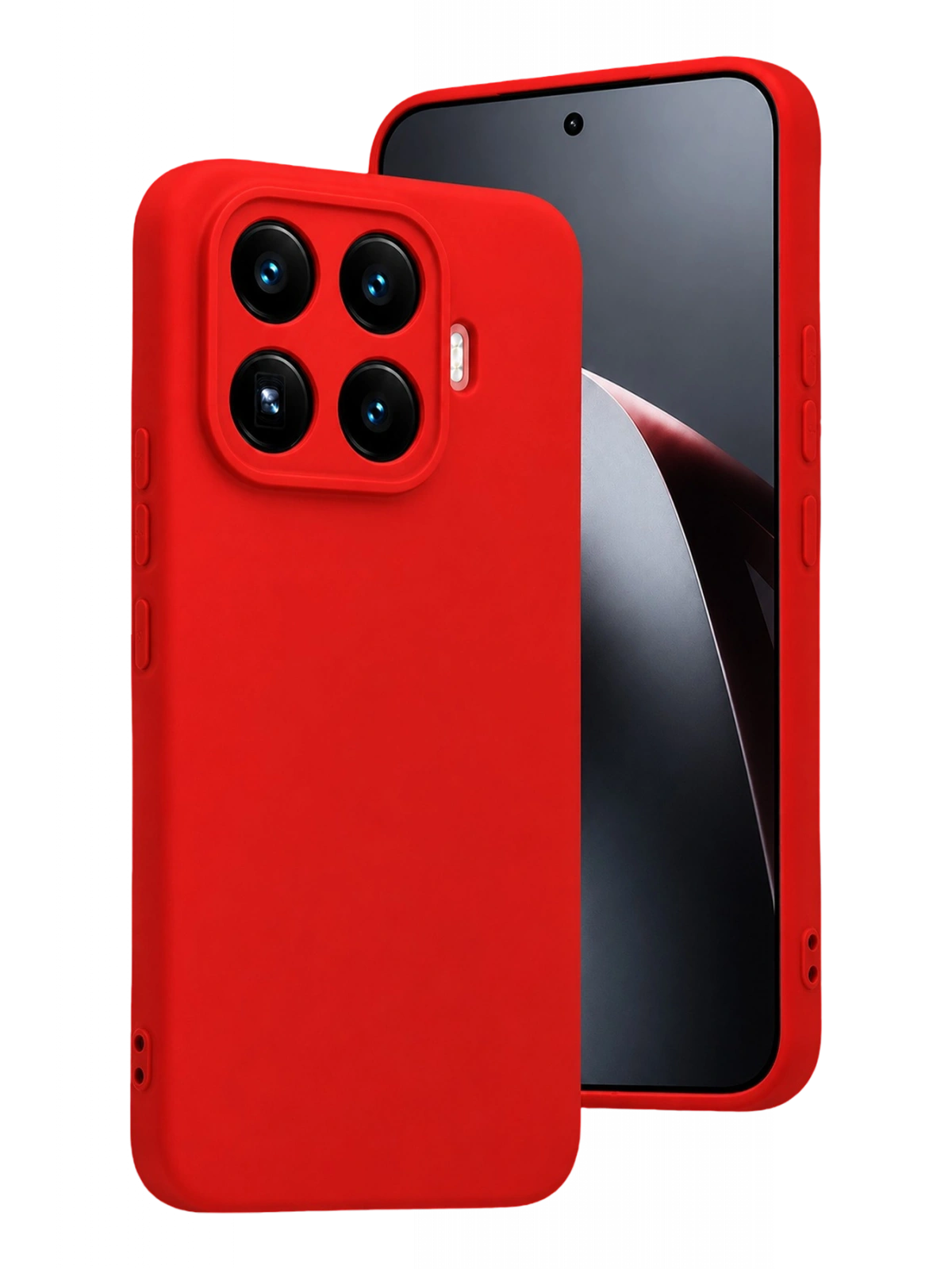 Newface Xiaomi Mi 17T Pro First Silikon - Kırmızı