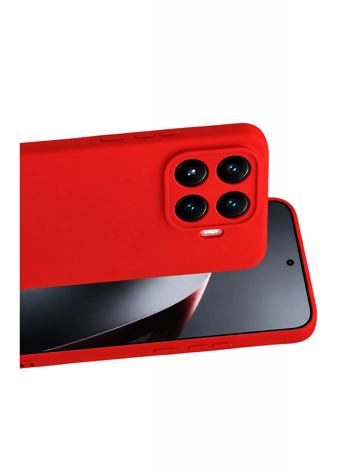Newface Xiaomi Mi 17T Pro First Silikon - Kırmızı