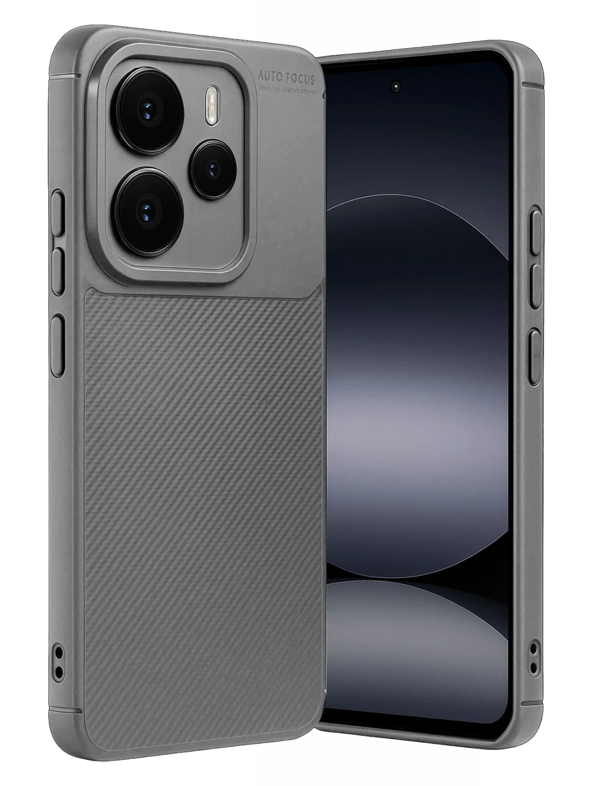 Newface Xiaomi Note 14 5G Auto Focus Karbon Kapak - Gri