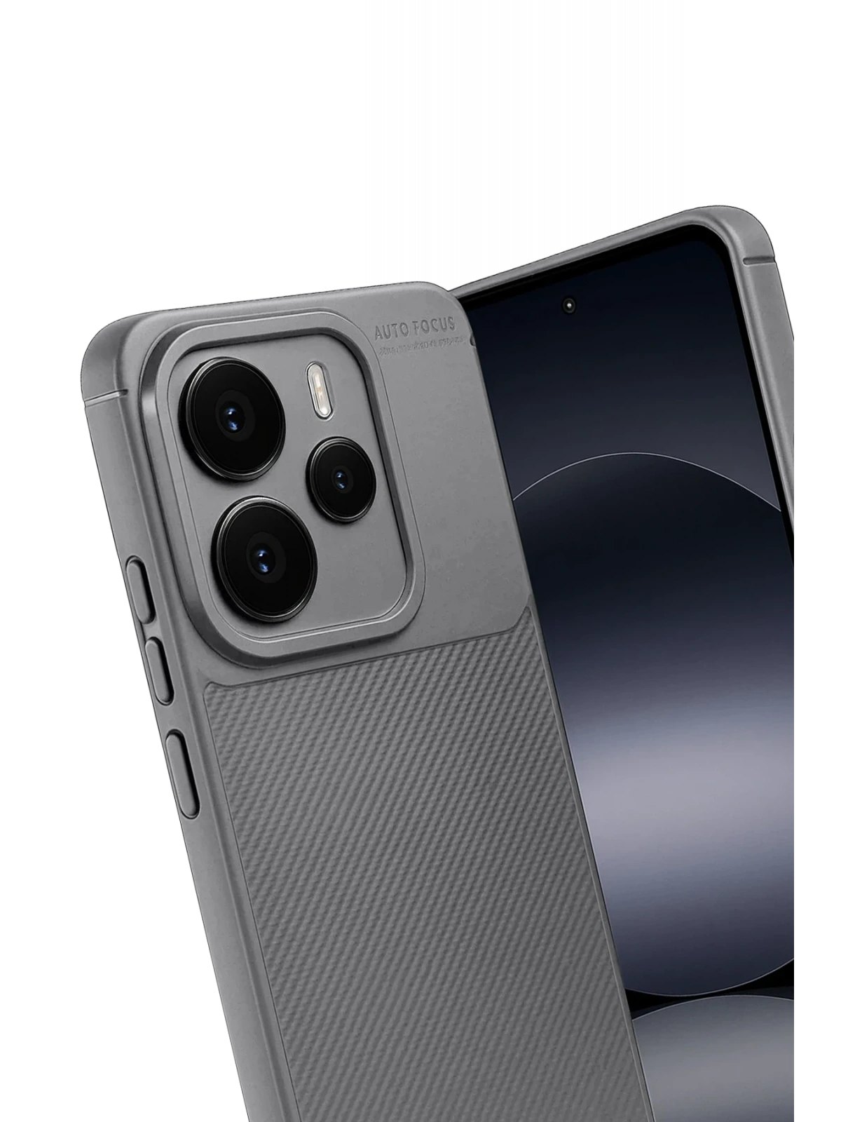 Newface Xiaomi Note 14 5G Auto Focus Karbon Kapak - Gri