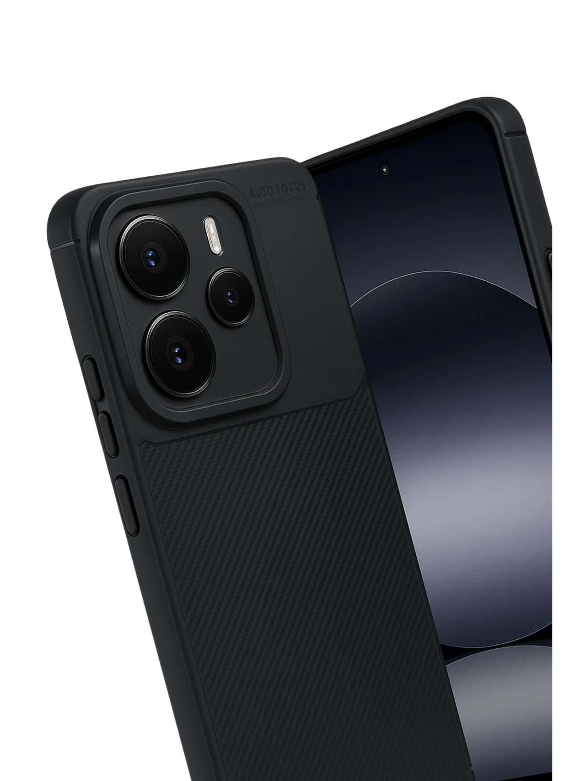 Newface Xiaomi Note 14 5G Auto Focus Karbon Kapak - Siyah