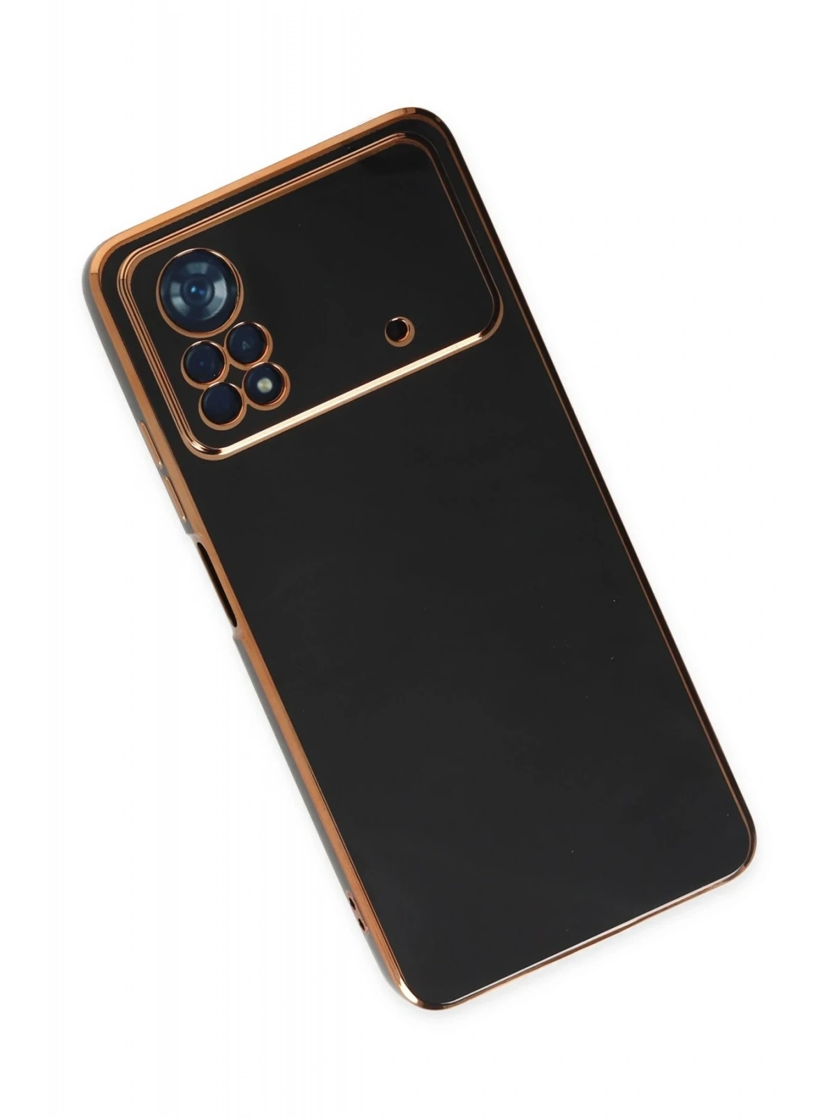 Newface Xiaomi Poco X4 Pro 5G Kılıf Volet Silikon - Siyah
