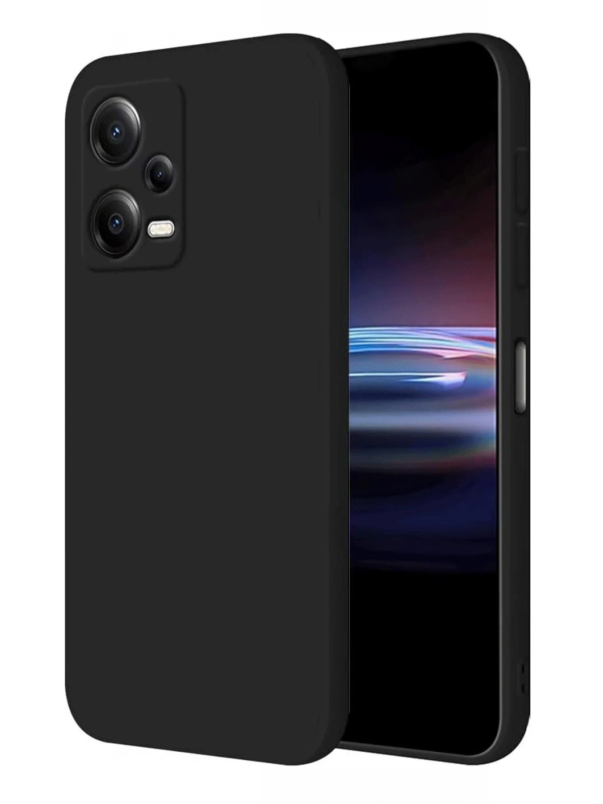 Newface Xiaomi Poco X5 5G Kılıf First Silikon - Siyah