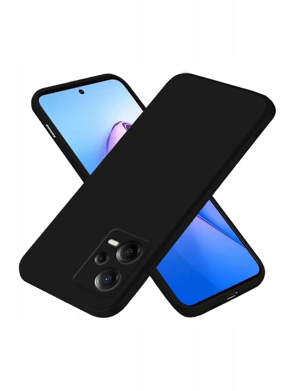 Newface Xiaomi Poco X5 5G Kılıf First Silikon - Siyah