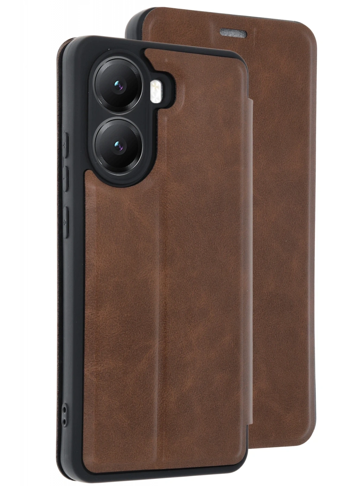 Newface Xiaomi Poco X7 Pro Kılıf Flip Cover - Taba