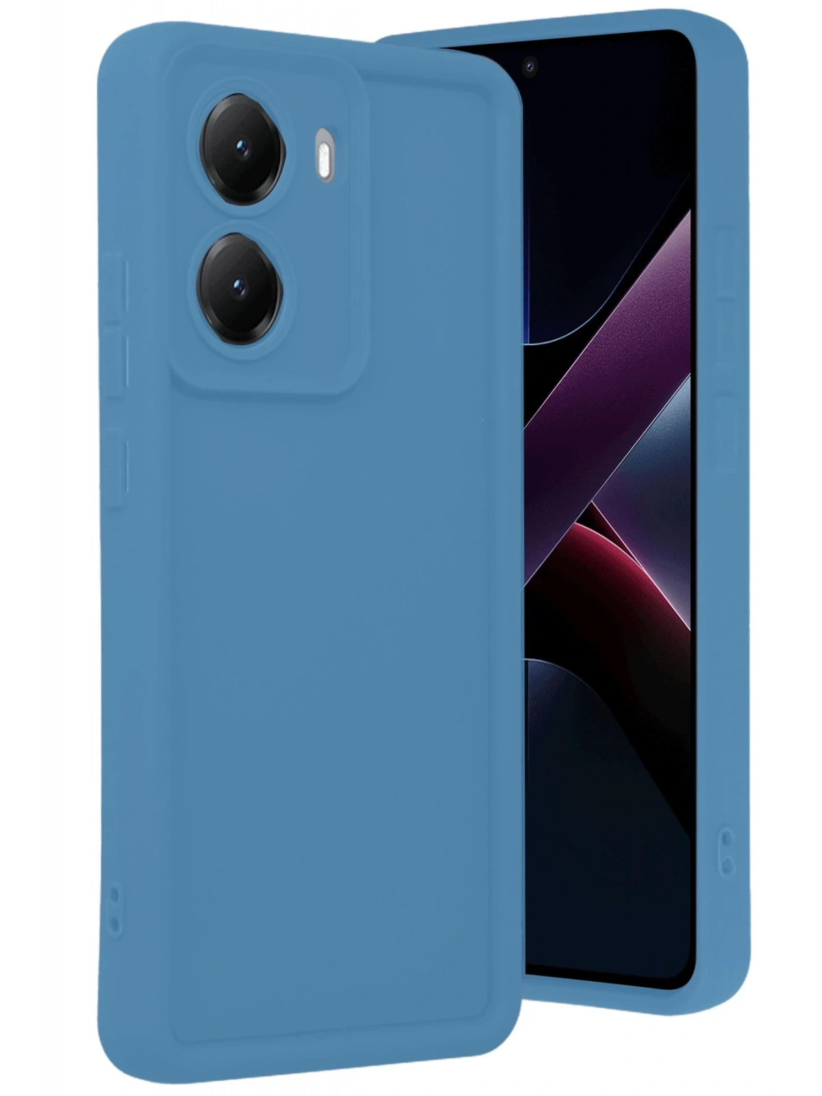 Newface Xiaomi Poco X7 Pro Viera Silikon - Mavi