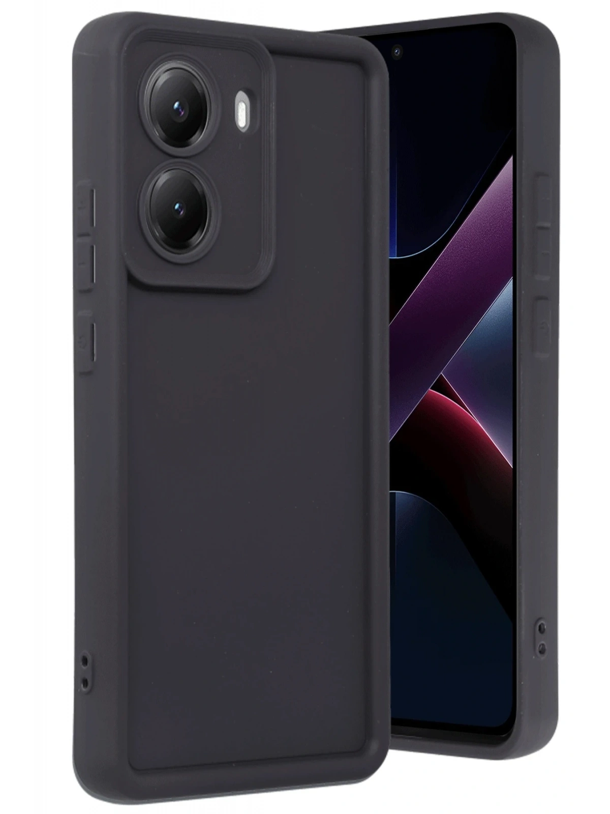 Newface Xiaomi Poco X7 Pro Viera Silikon - Siyah