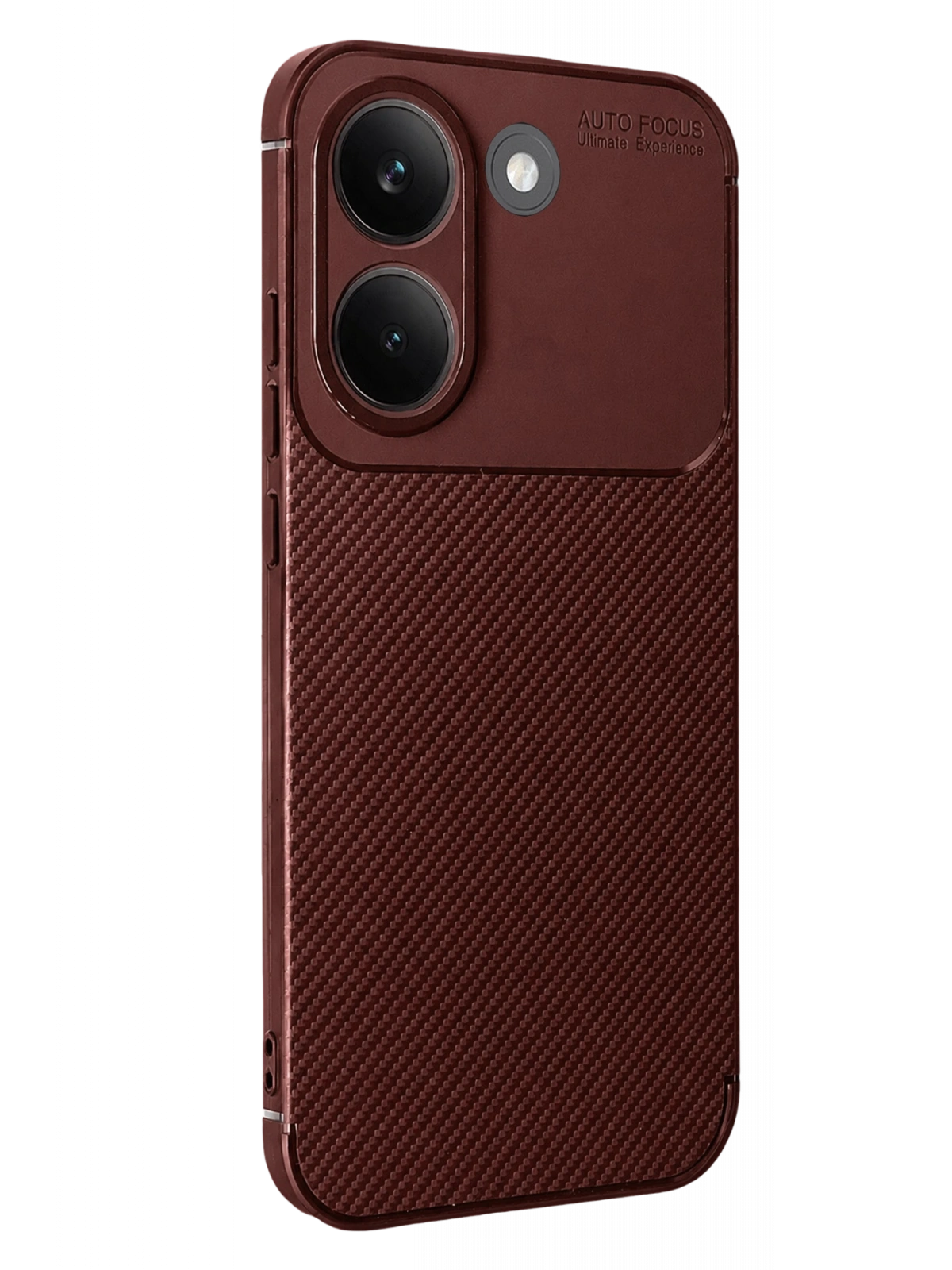 Newface Xiaomi Poco X8 Pro Auto Focus Karbon Kapak - Bordo