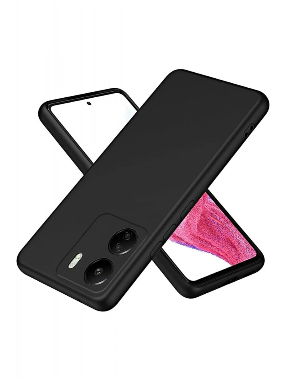 Newface Xiaomi Redmi 13C Kılıf First Silikon - Siyah