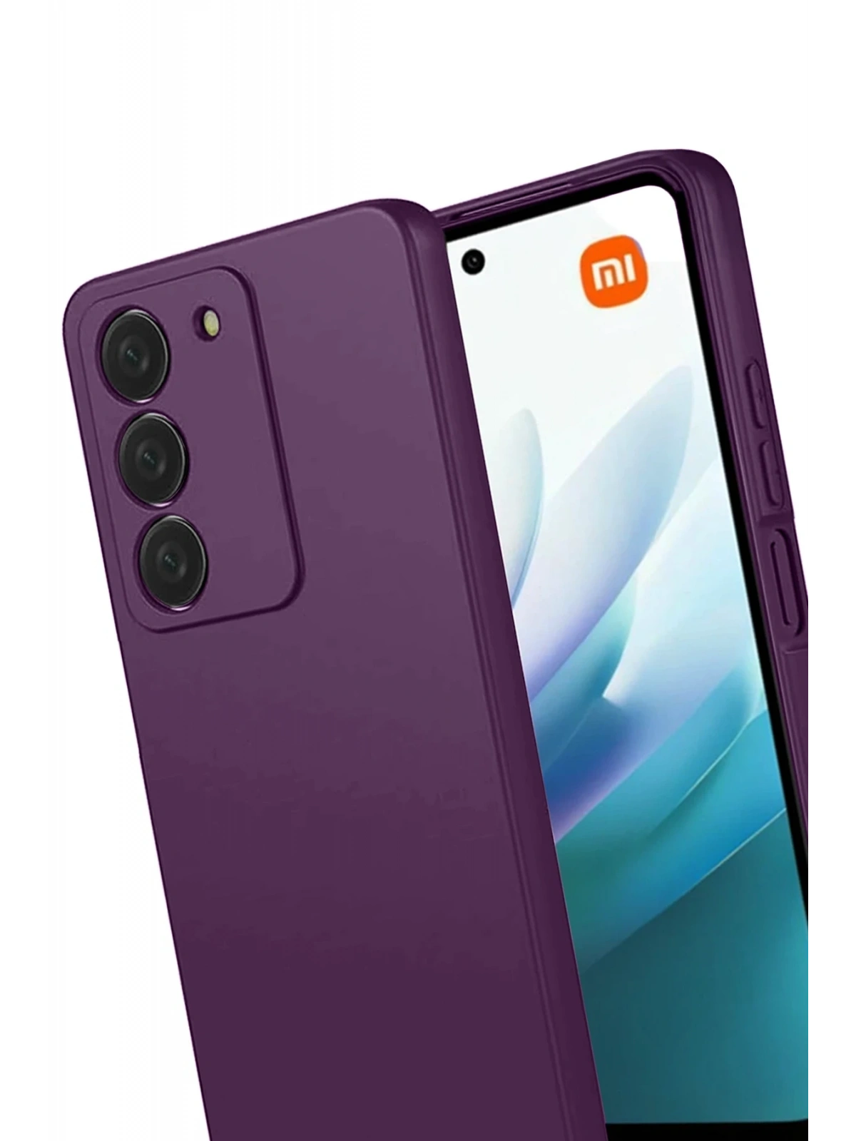 Newface Xiaomi Redmi 15 4G First Silikon - Mürdüm