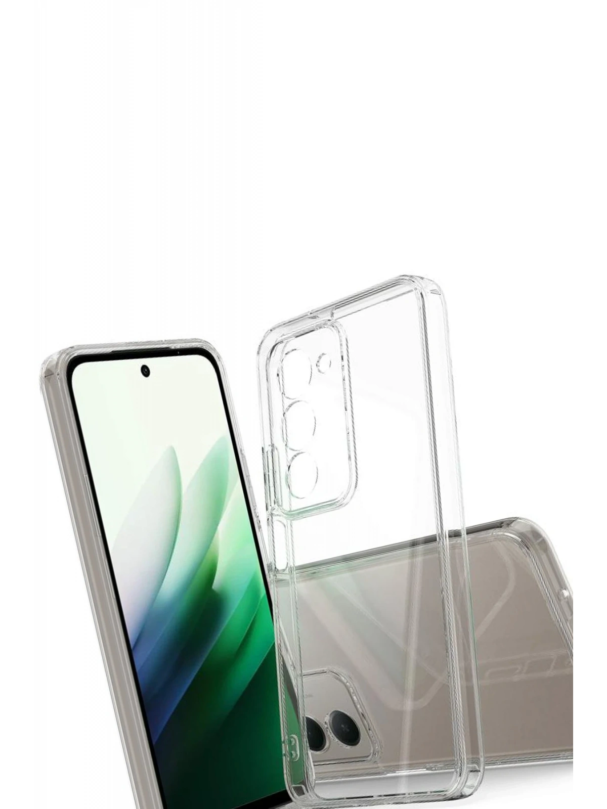 Newface Xiaomi Redmi 15 4G Lüx Şeffaf Silikon - Şeffaf
