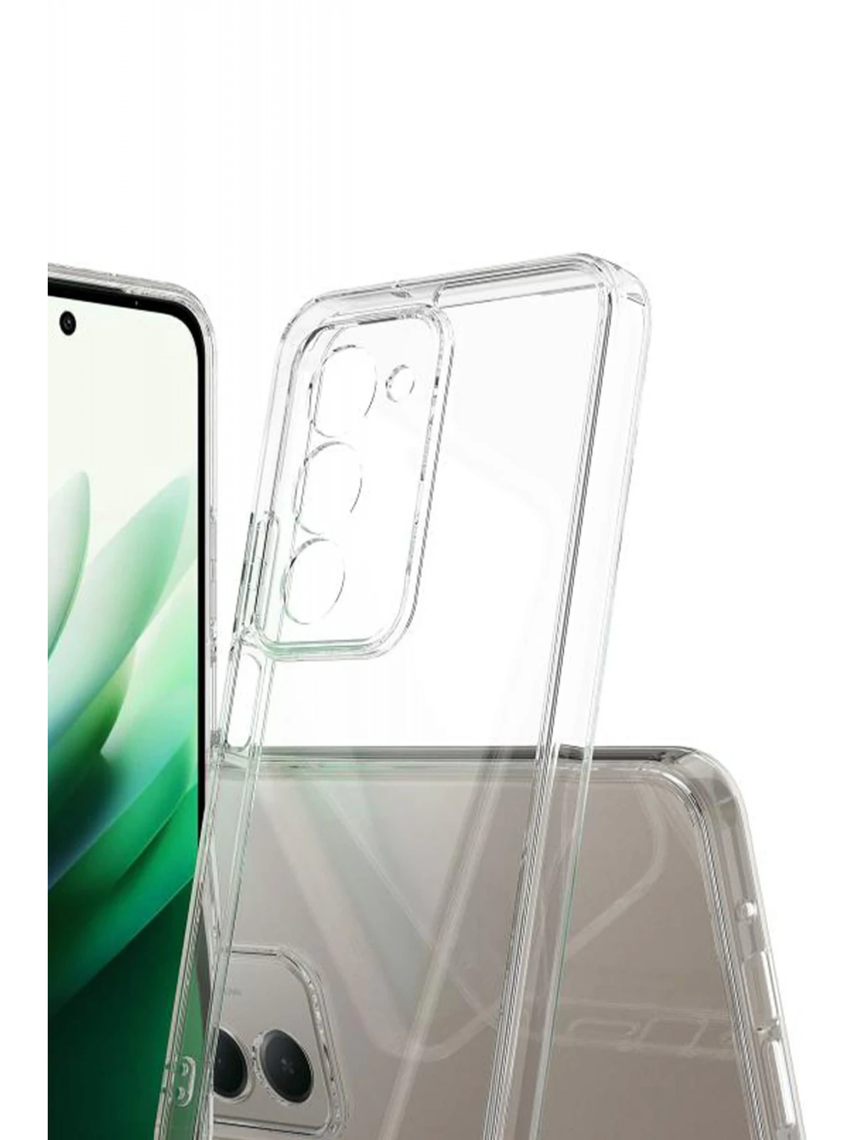 Newface Xiaomi Redmi 15 4G Lüx Şeffaf Silikon - Şeffaf