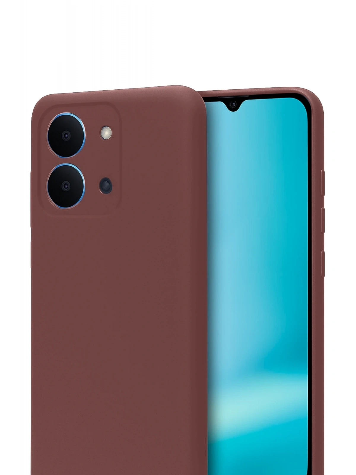 Newface Xiaomi Redmi 15C 4G First Silikon - Bordo