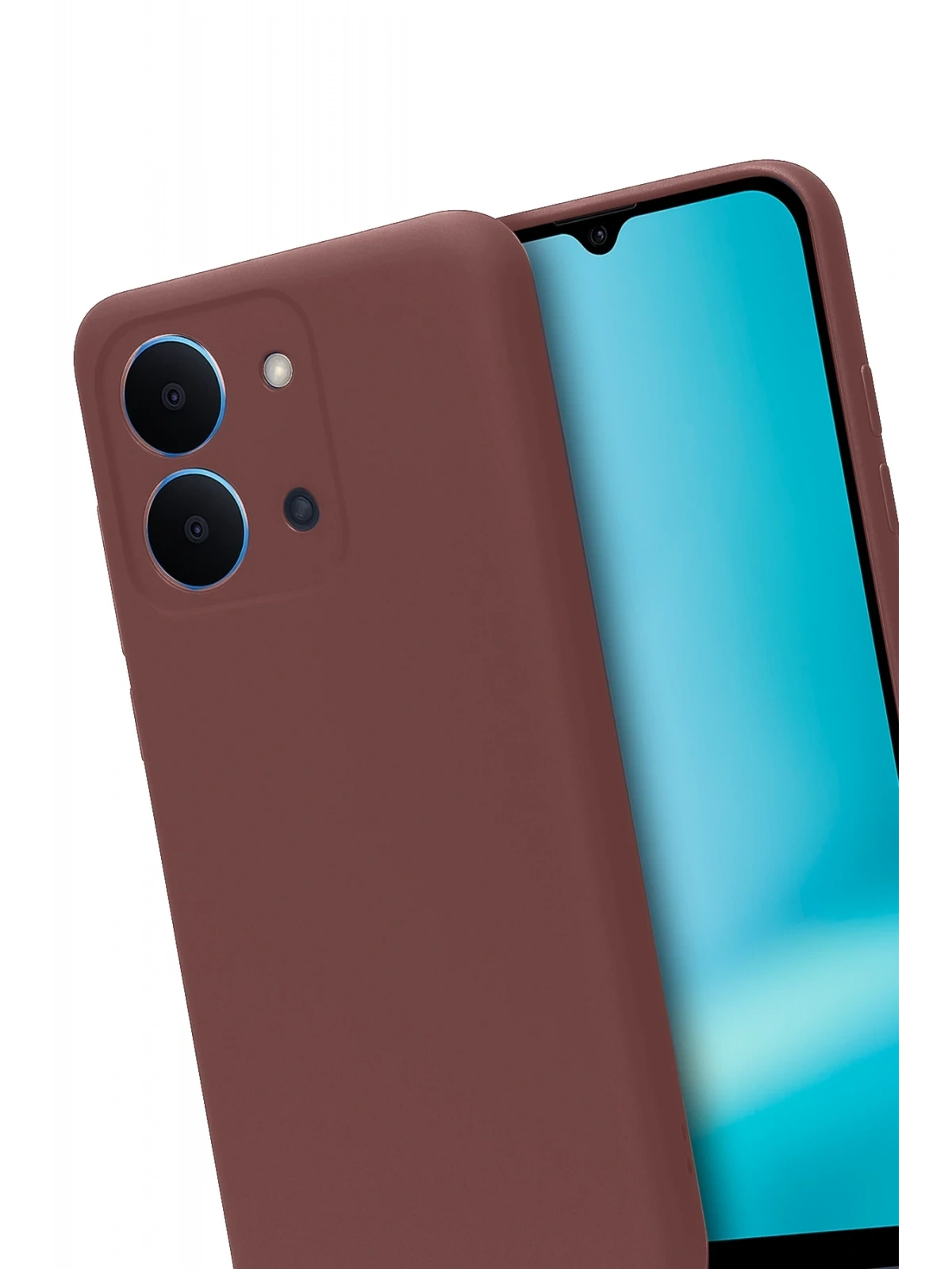 Newface Xiaomi Redmi 15C 4G First Silikon - Bordo