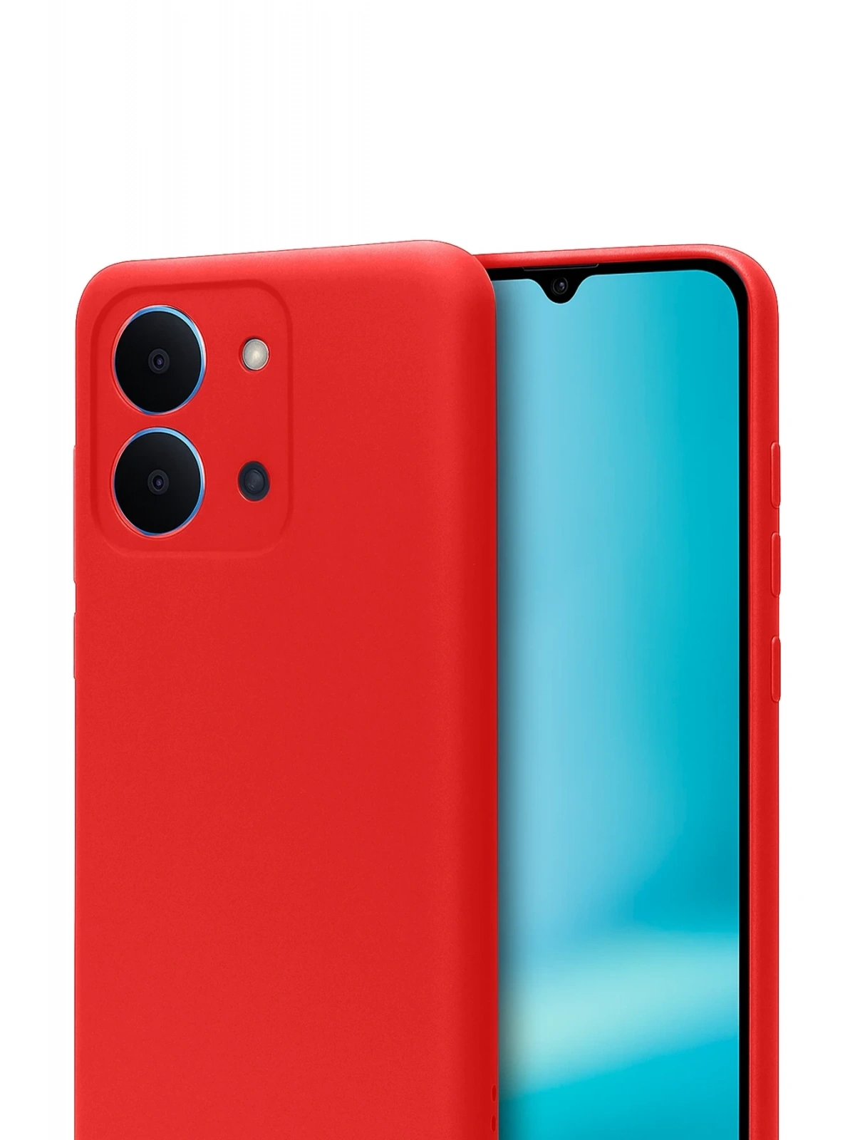 Newface Xiaomi Redmi 15C 4G First Silikon - Kırmızı