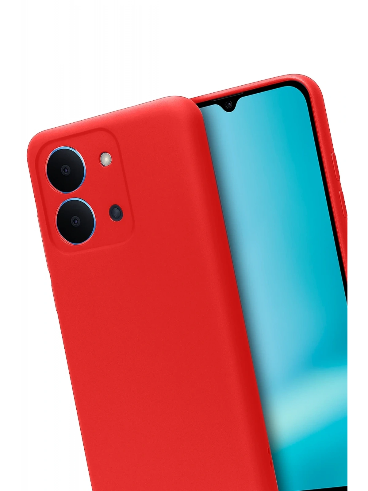 Newface Xiaomi Redmi 15C 4G First Silikon - Kırmızı