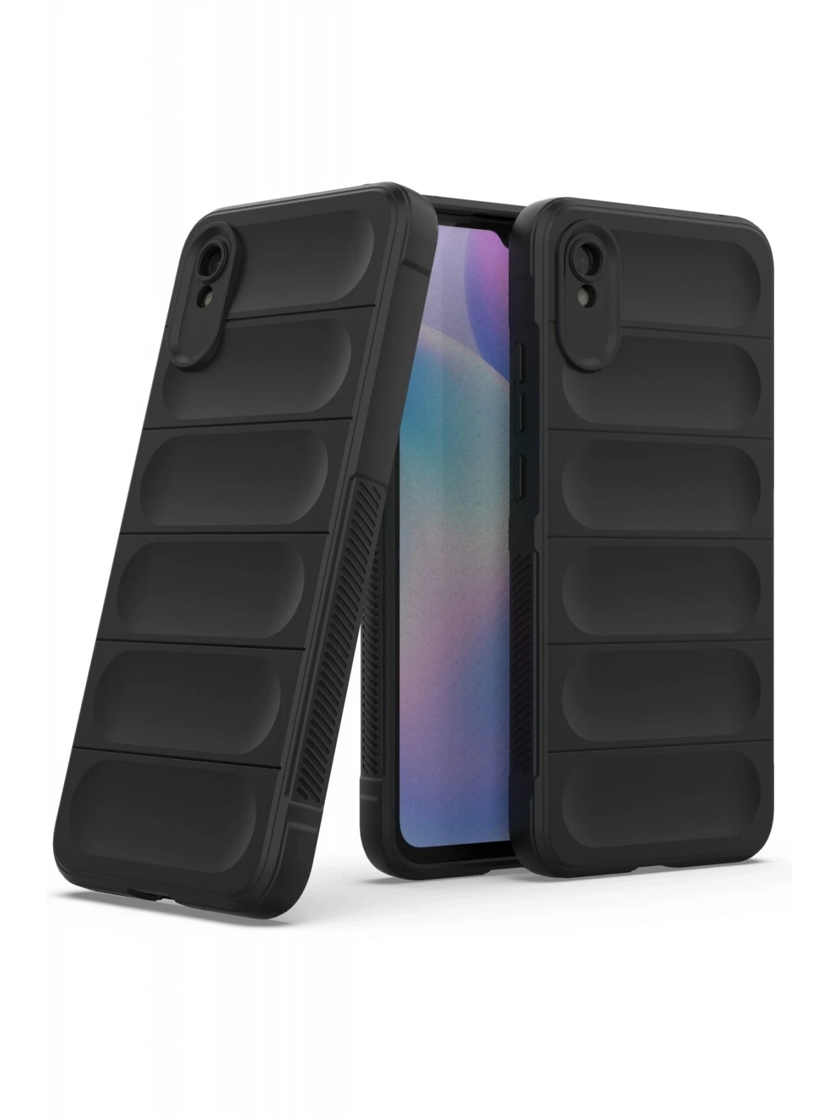 Newface Xiaomi Redmi 9A Kılıf Optimum Silikon - Siyah