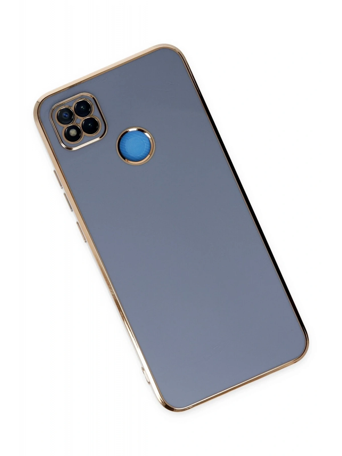 Newface Xiaomi Redmi 9C Kılıf Volet Silikon - Mavi