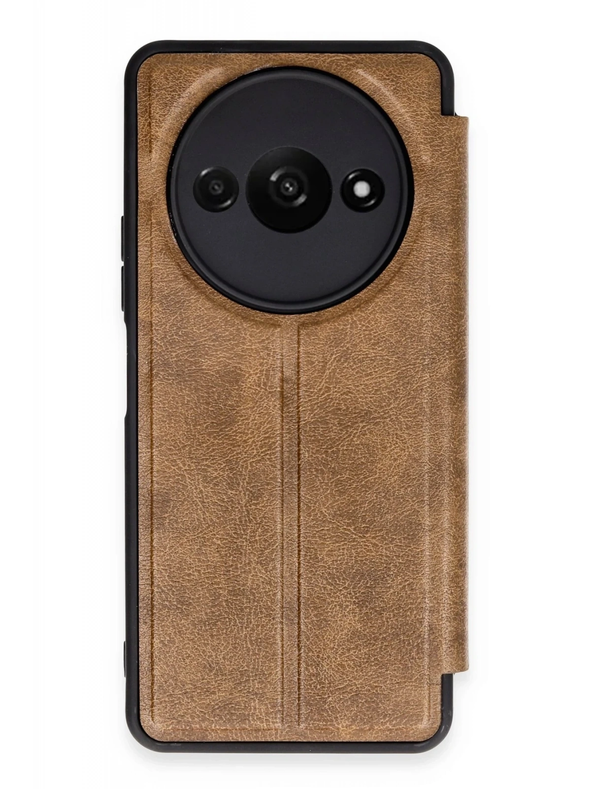 Newface Xiaomi Redmi A3 4G Kılıf Flip Cover - Taba