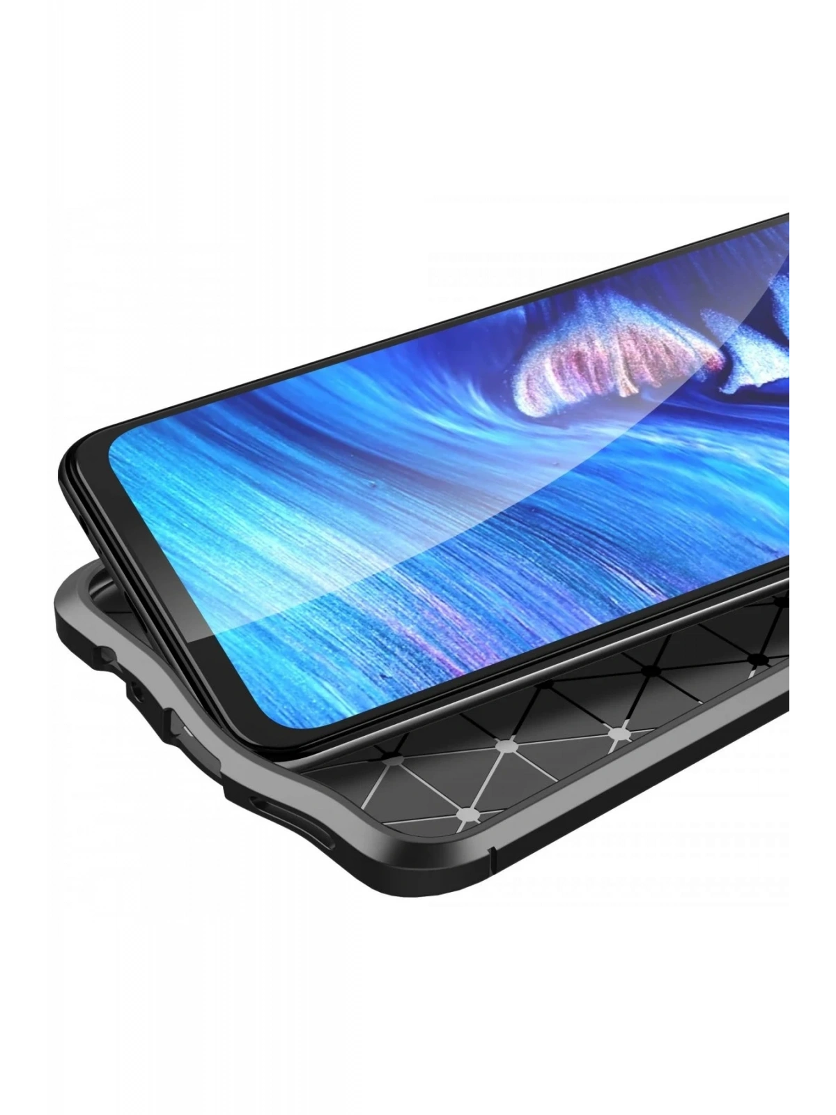 Newface Xiaomi Redmi Note 10 Kılıf Auto Focus Kapak - Kırmızı