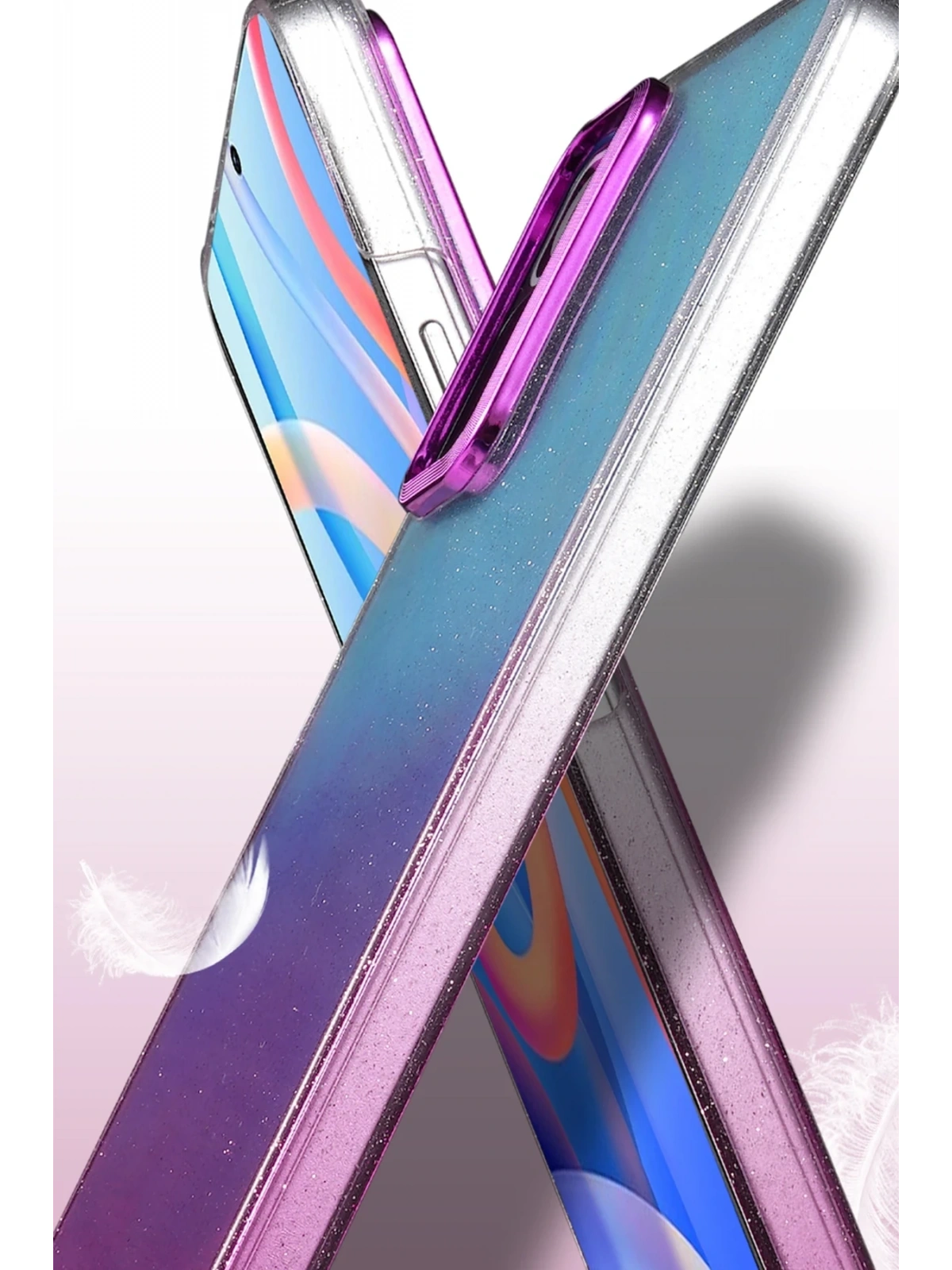 Newface Xiaomi Redmi Note 11 Pro Glossy Kapak - Mor