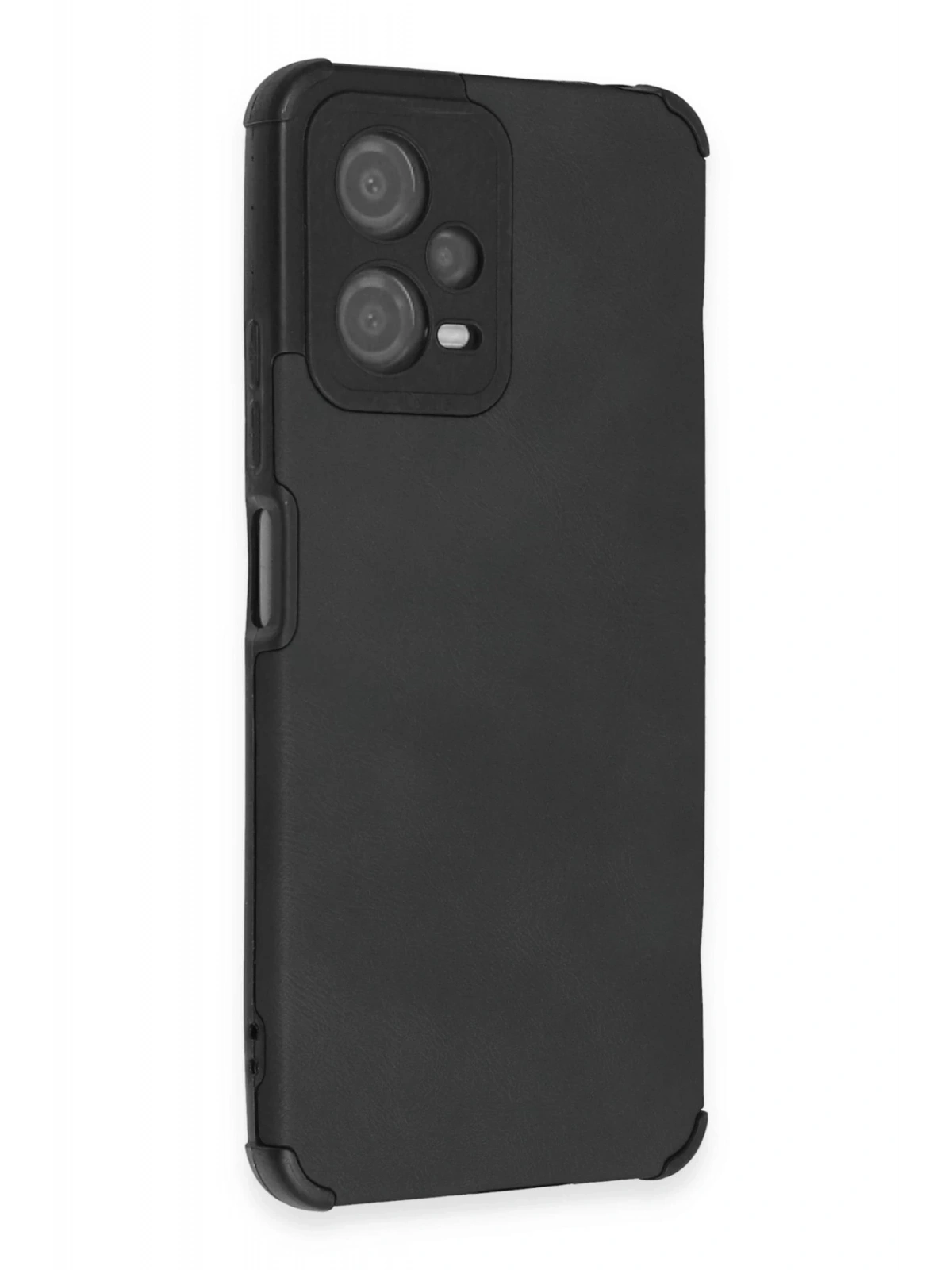 Newface Xiaomi Redmi Note 12 5G Kılıf Loop Deri Silikon - Siyah