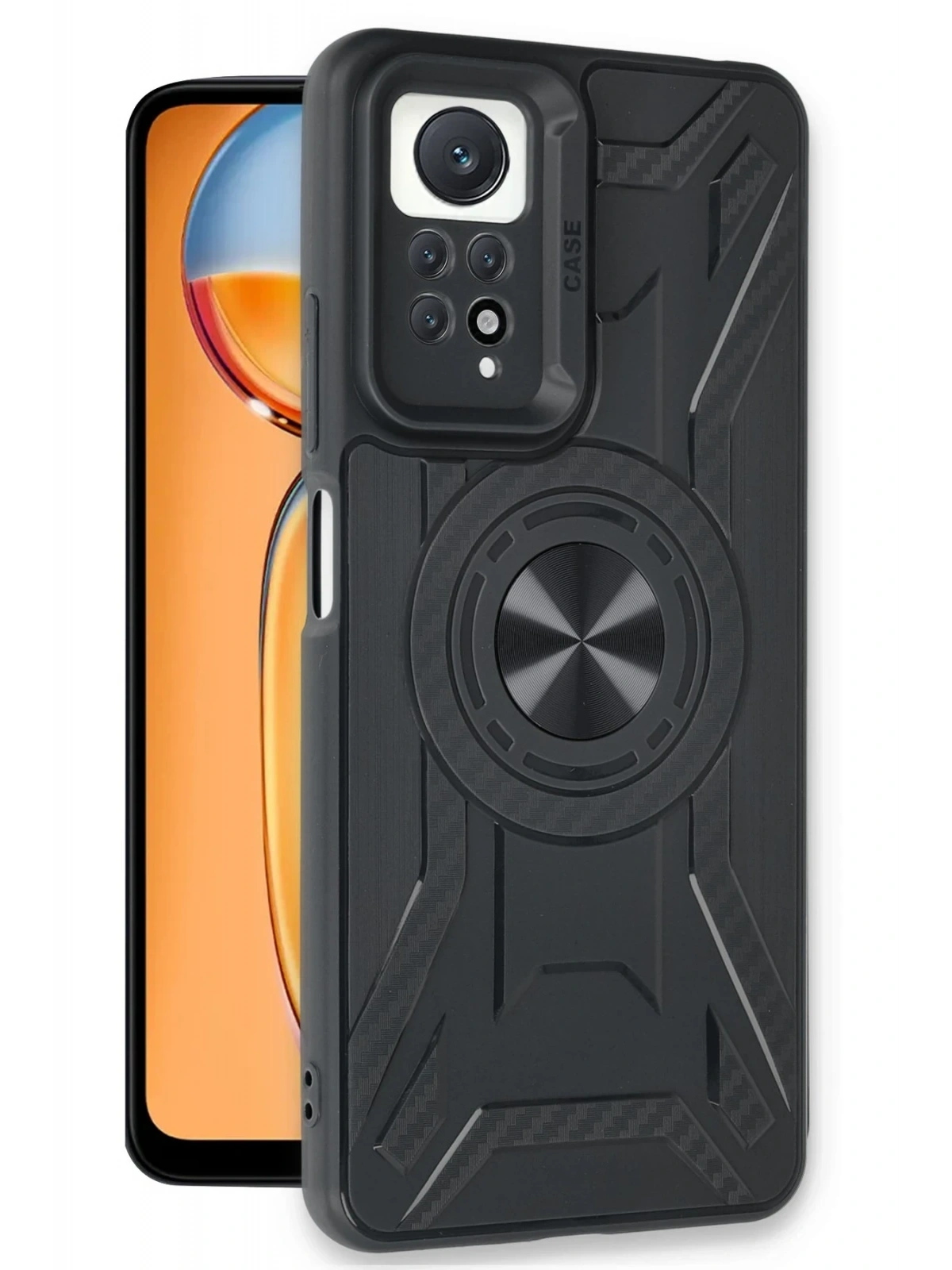 Newface Xiaomi Redmi Note 12 Pro 4G Kılıf Lincoln Silikon - Siyah