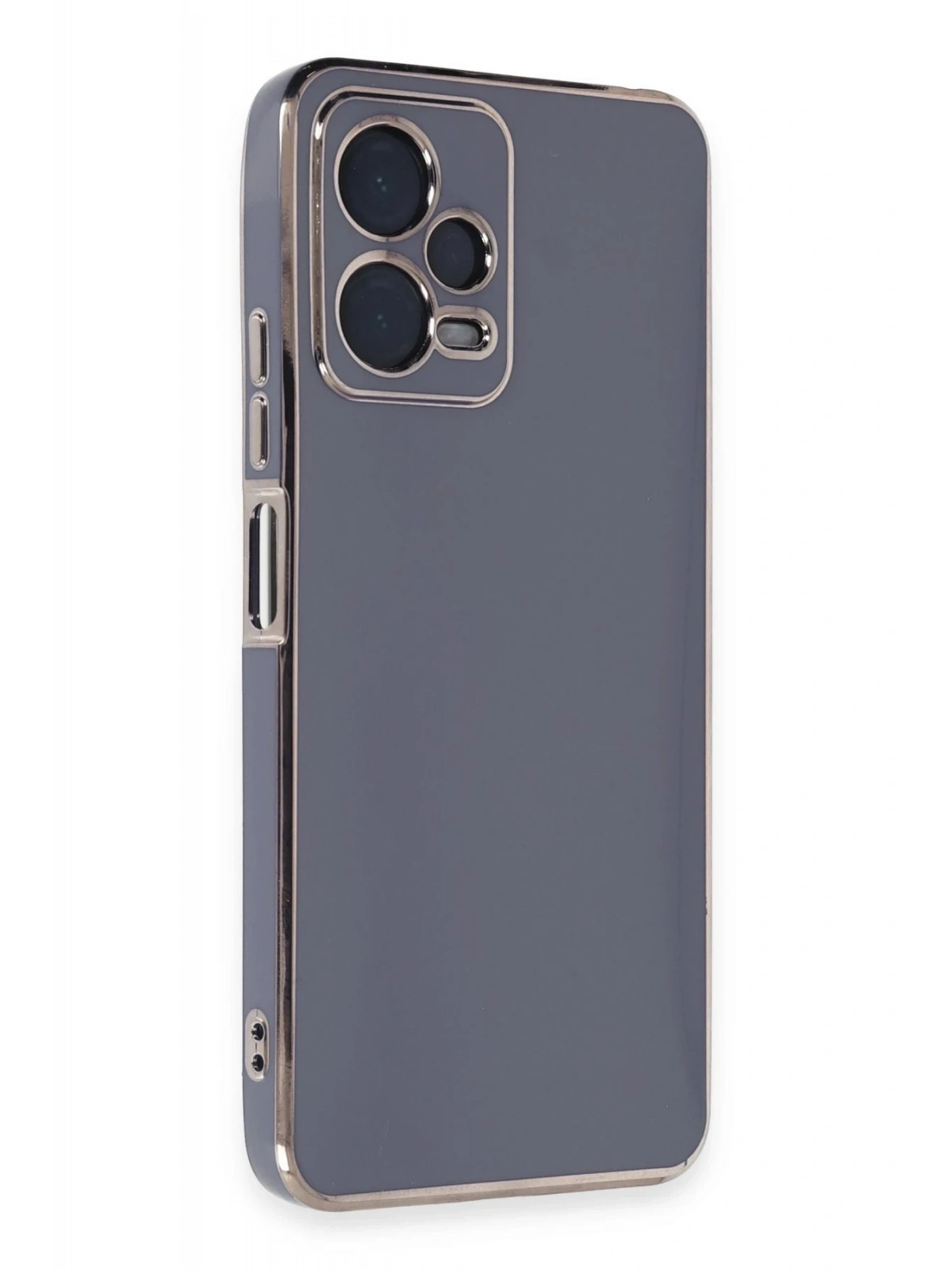 Newface Xiaomi Redmi Note 12 Pro Plus Kılıf Volet Silikon - Mavi