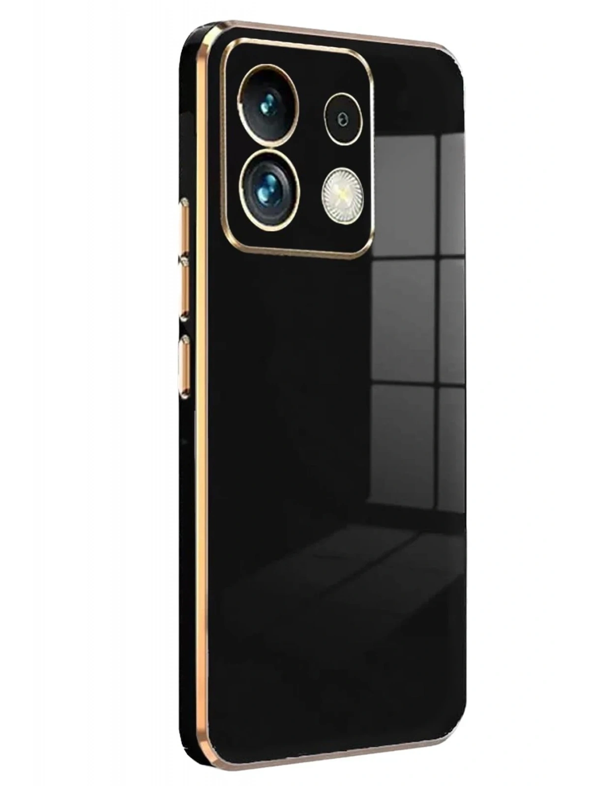 Newface Xiaomi Redmi Note 13 4G Kılıf Volet Silikon - Siyah